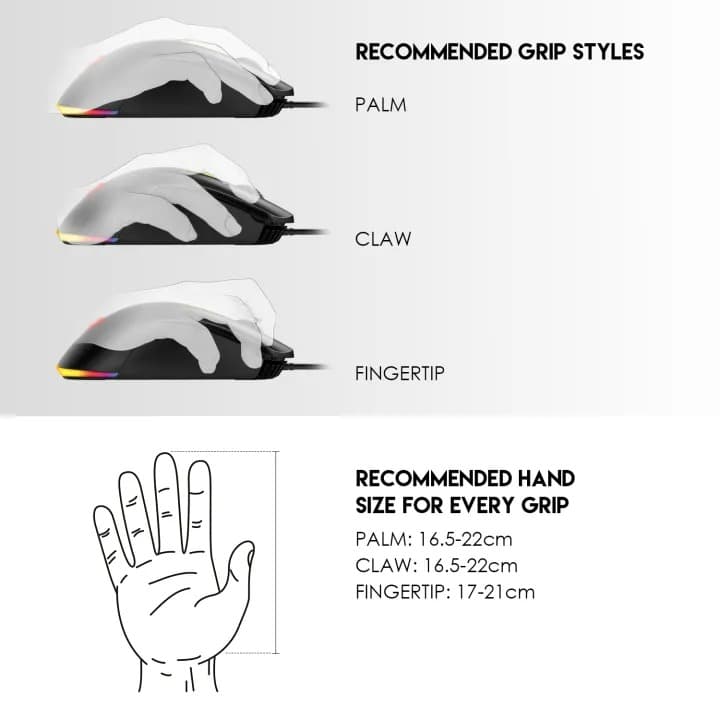 Fantech Phantom II VX6 Macro Gaming Mouse view 4