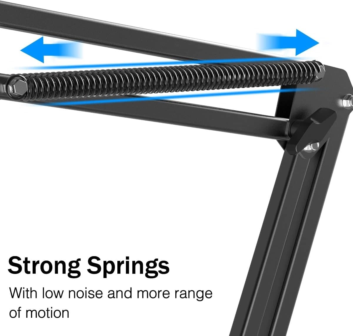 FIFINE CS1 Suspension Boom Scissor Mic Stand With Heavy Duty Clamp, 3/8″ To 5/8″ Adapter view 5