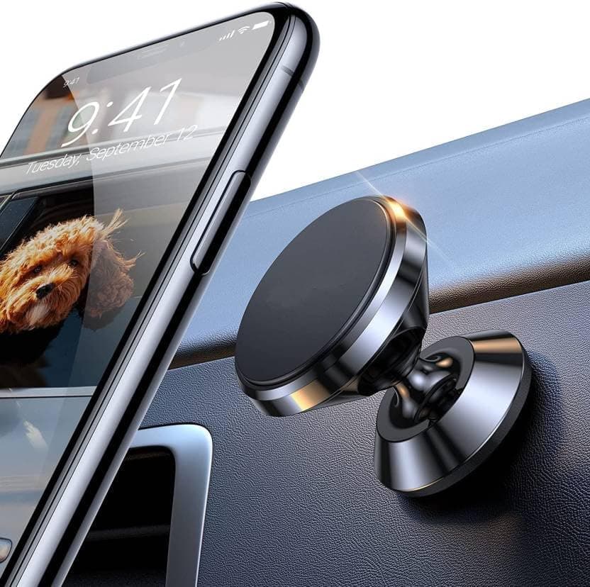 Fiunatec FO-008 Magnet 360° Rotation Metal Car Mobile Holder