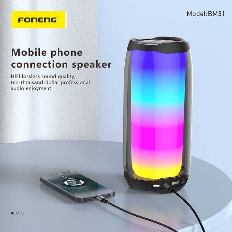 Foneng BM31 Metal Type C To 3.5mm AUX Audio Cable view 3