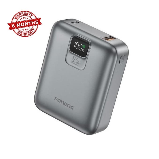 Foneng PX129 10000mAh Mini Powerbank 22.5W & 2 Outputs