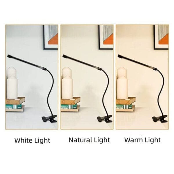 FX001F LED Desk Clip Table Lamp view 5