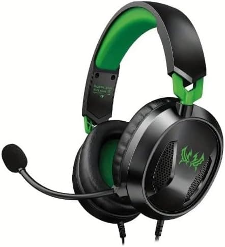 G3100 Wired Gaming Headphone With Mic & Memory Foam Cushions 3.5mm for PS5, Laptop & Mobile