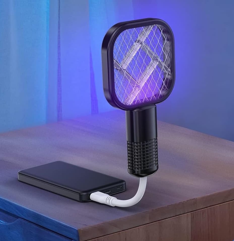 Gecko Portable USB Mini Mosquito Killer Swatter For Indoor and Outdoor