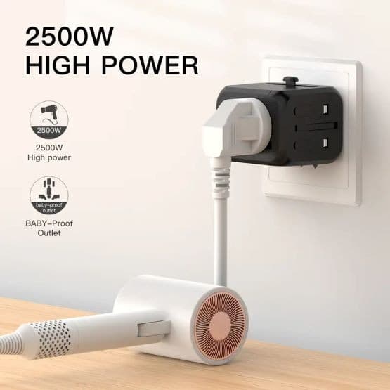 Go Des GD B613 International Universal Travel Aadapter Power Plug view 3