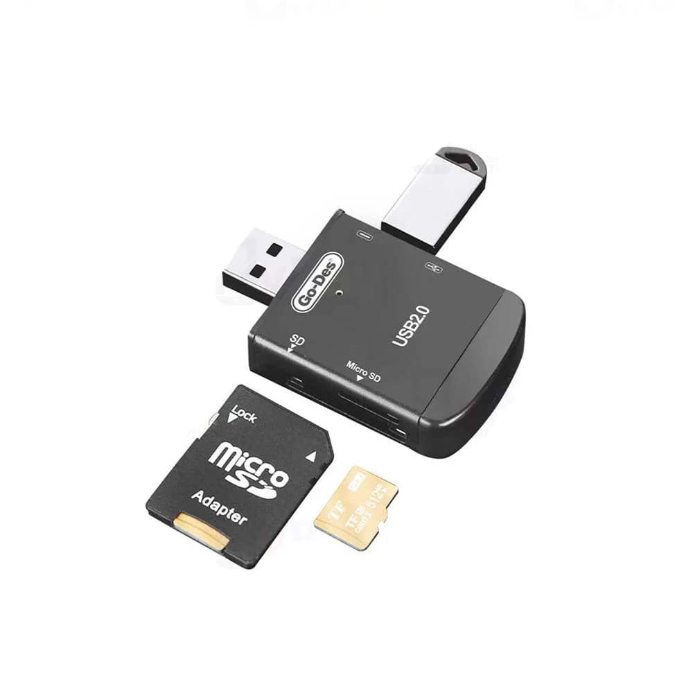 Go Des GD DK109 Multi Function OTG Card Reader