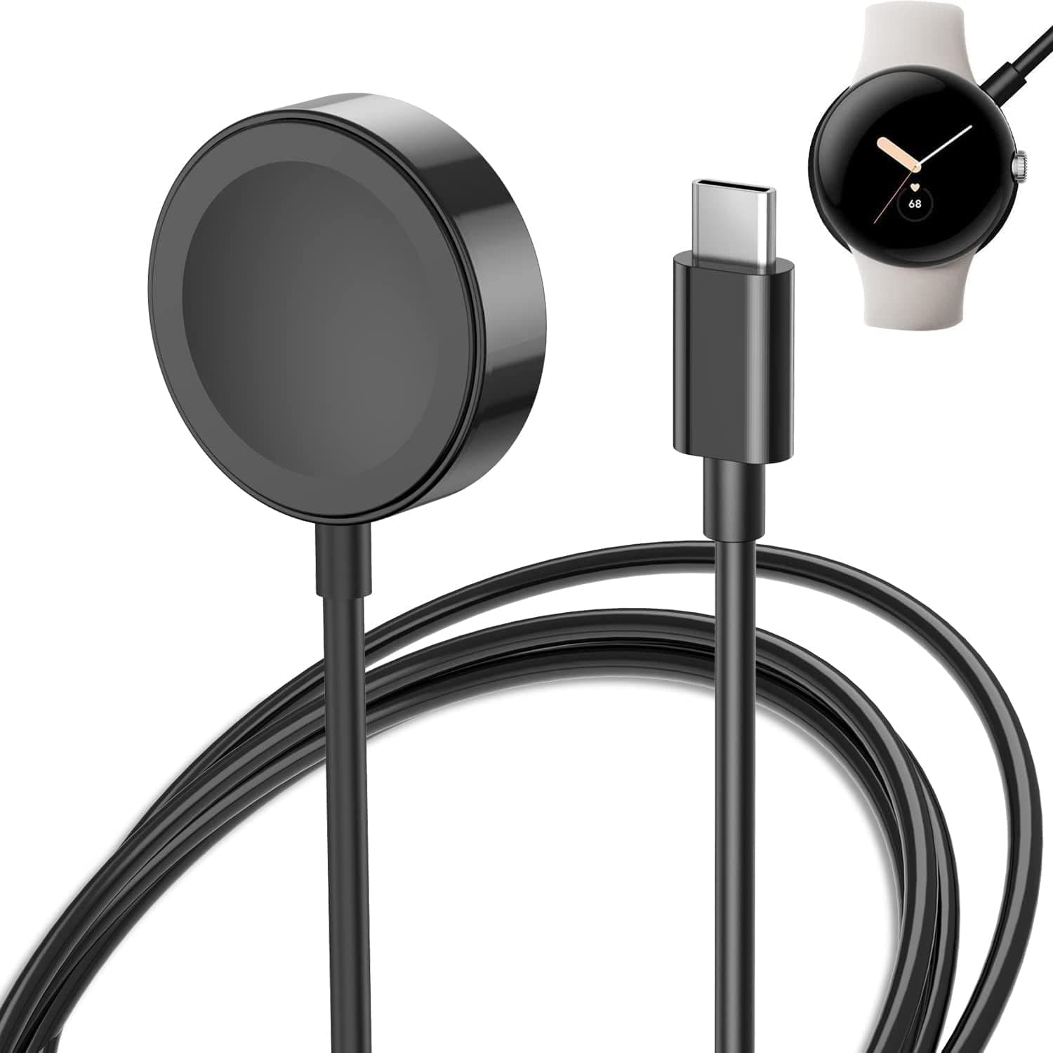 Google Pixel Watch 1 USB C Fast Magnetic Wireless Charger