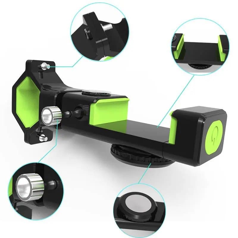 Guider Smartphone Bicycle Holder With Compass view 3