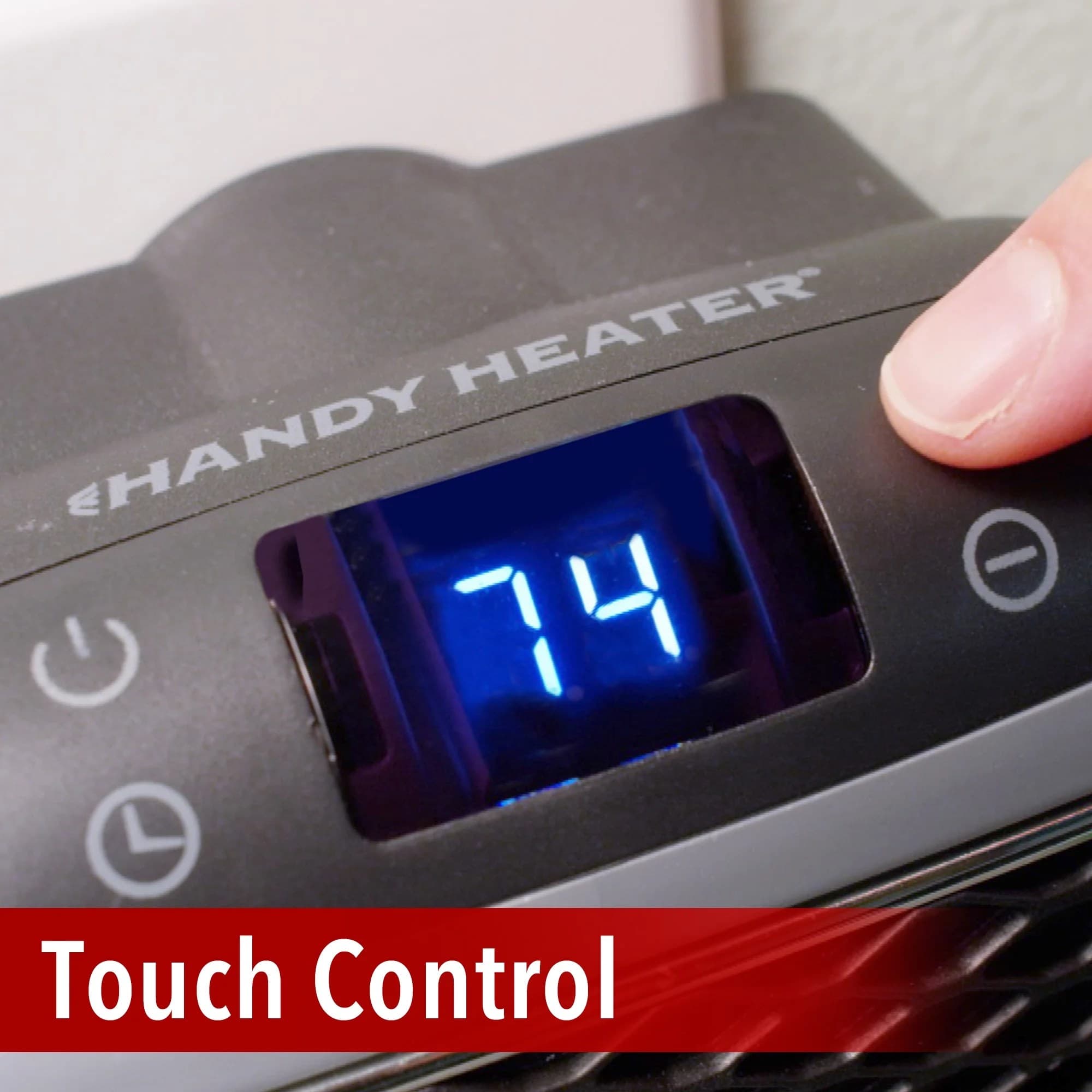 Handy Heater Turbo Personal Electric Space Heater 800 Watts view 2