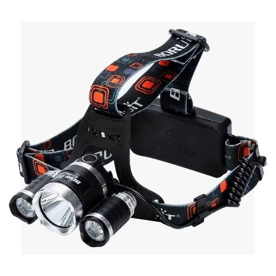 High Power Led Headlamp 5000LM 3x XML T6 LED