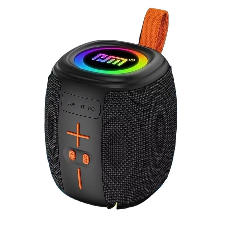 HM 802 Portable Bluetooth Speaker With RGB Lights And Powerful Bass