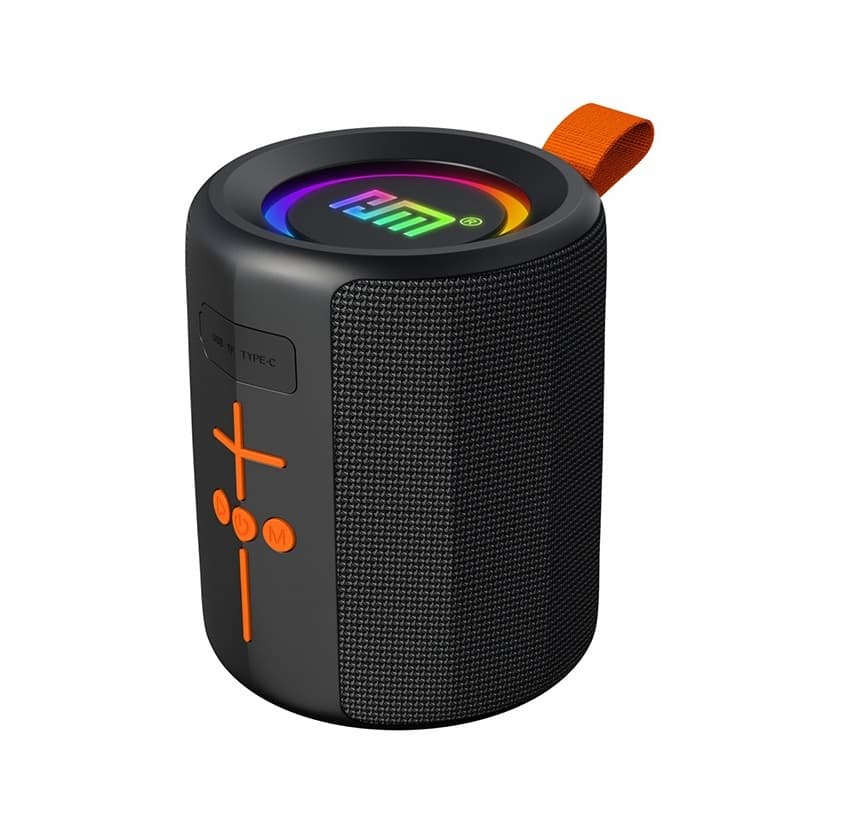 HM-849 Portable IPX4 Waterproof Wireless Speaker With RGB Lighting