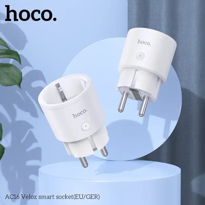 Hoco AC16 Smart Plug Remote Control Device Power On Off