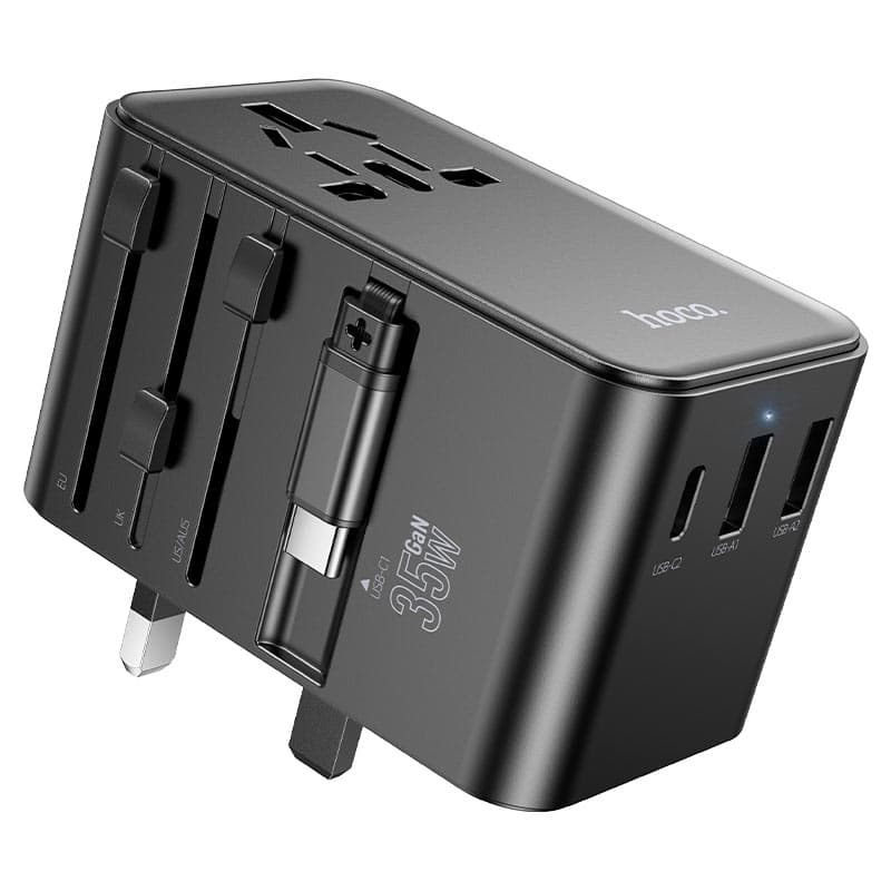 Hoco AC18 Travel Adapter Conversion Charger PD35W EU / US / UK / AU