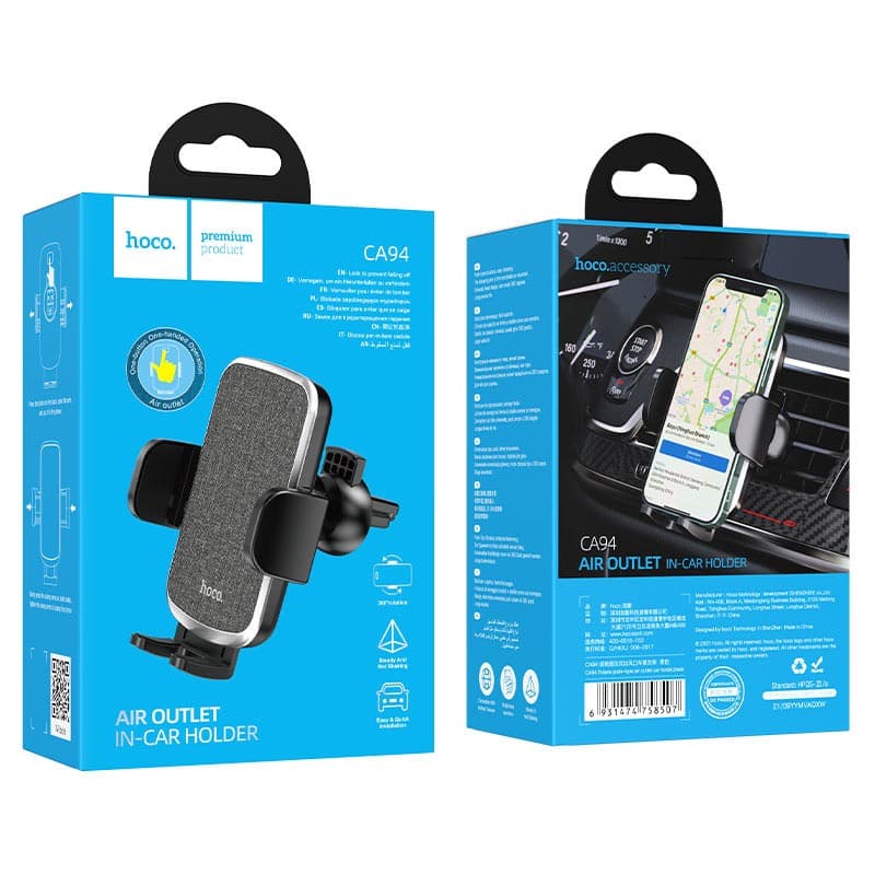 Hoco CA94 Air Outlet Car Phone Holder view 4