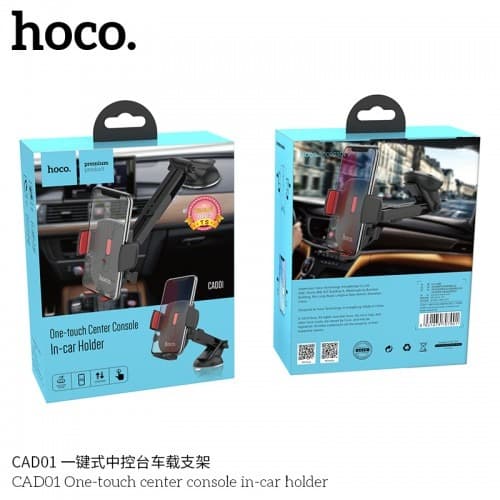 Hoco CAD01 Easy-Lock Mount Car Phone Holder view 6