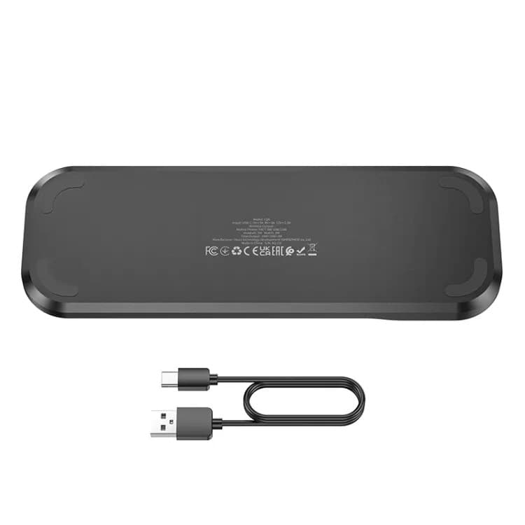 Hoco CQ5 Step 3-In-1 Wireless Fast Charger view 2