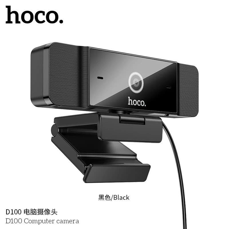 Hoco D100 Full HD 1080P Webcam With Dual Microphones