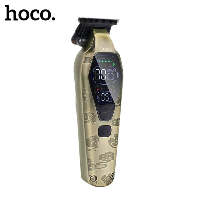 Hoco DAR68 Rechargeable Digital Display Electric Hair Trimmer Clipper