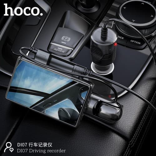 Hoco Di07 Dual Camera Car Driving Recorder view 3
