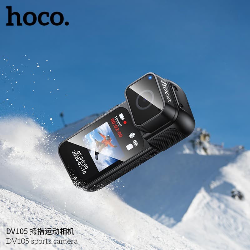 Hoco DV105 Sports Action Camera With Wi-Fi 1.47-Inch IPS Display view 5