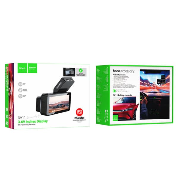 HOCO DV11 Driving Recorder 2K Display GPS view 5