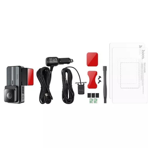 Hoco DV12 GPS Front Rear Driving Car Recorder view 4