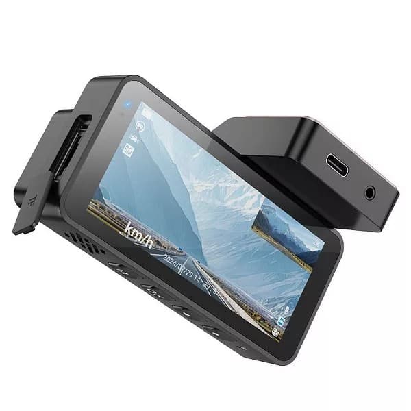 Hoco DV12 GPS Front Rear Driving Car Recorder view 3