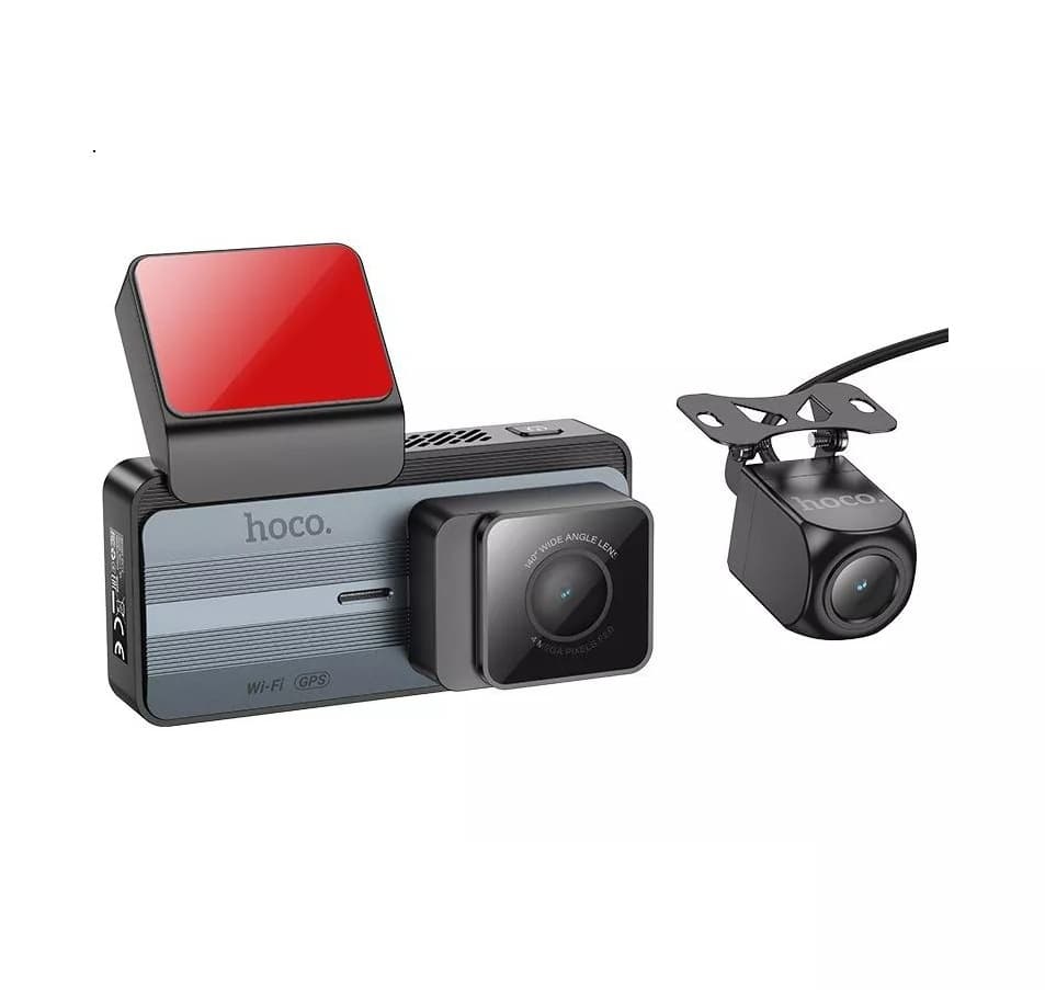 Hoco DV12 GPS Front Rear Driving Car Recorder