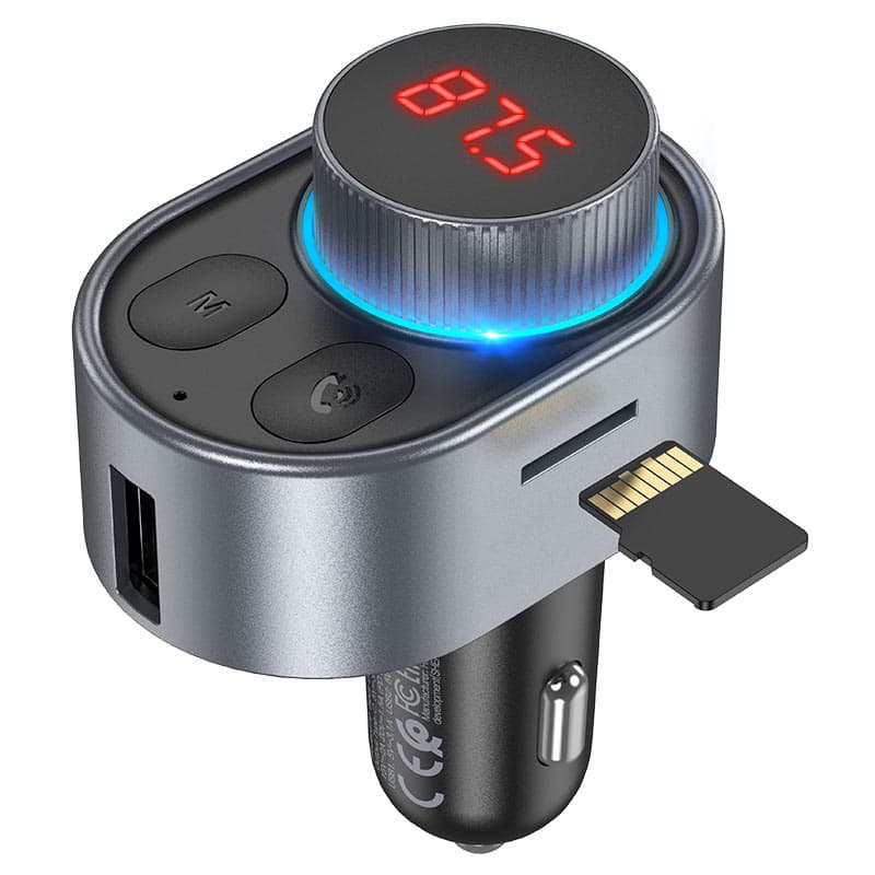 HOCO E72 PD30W Car Charger  With Wireless FM Transmitter
