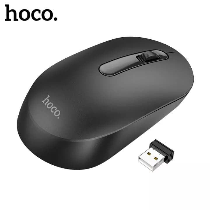 Hoco GM14 Wireless 2.4Ghz Home & Office 1200DPI, Wireless Mouse for Mouse for Laptop