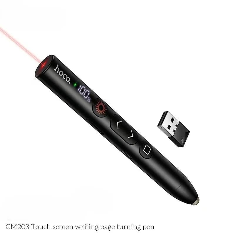Hoco GM203 2-in-1 Laser Pointer And Touch Pen Presenter Remote