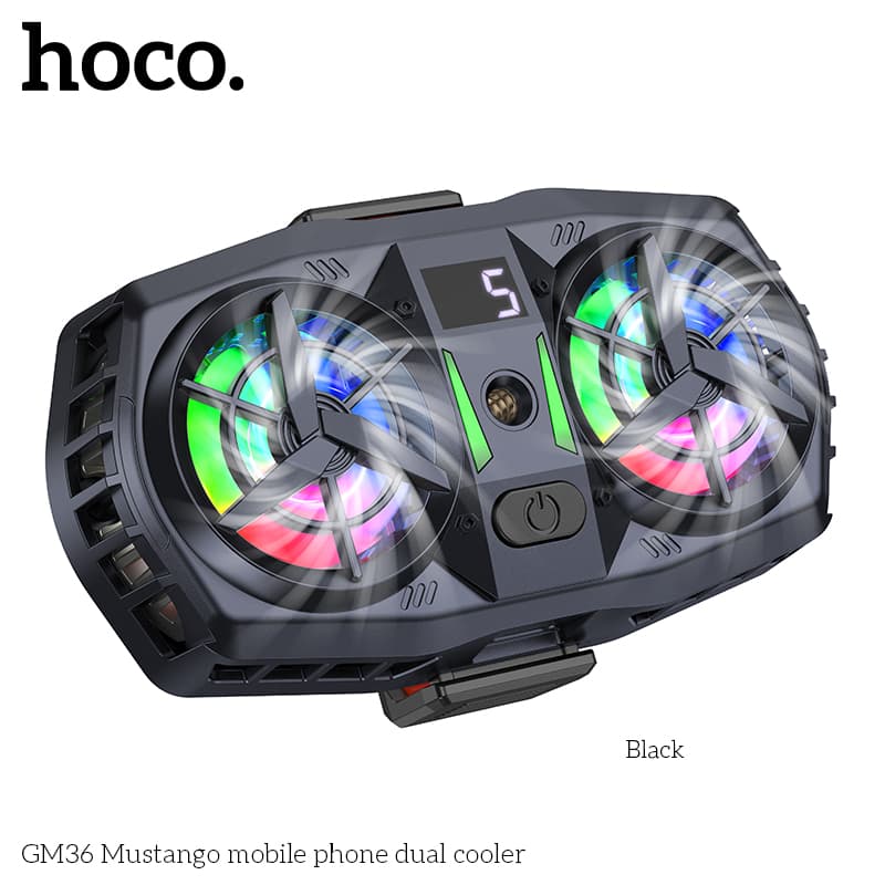 Hoco GM36 Dual Fan Mobile Phone Cooler view 2