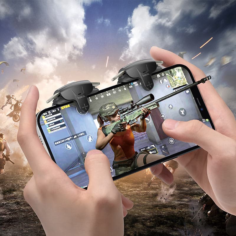HOCO GM6 Mobile Gaming Controller With 50 mAh Battery 4 Level Speed Adjustment No Delay Instant Rebound view 2
