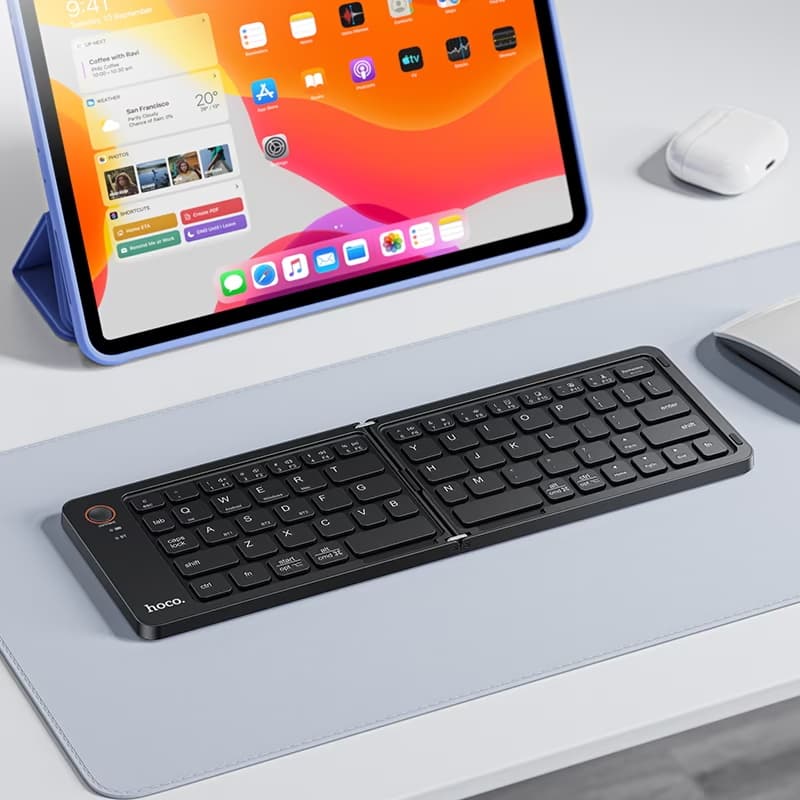 Hoco GM71 Proficient Folding Wireless Bluetooth Keyboard (BT v5.2) view 4