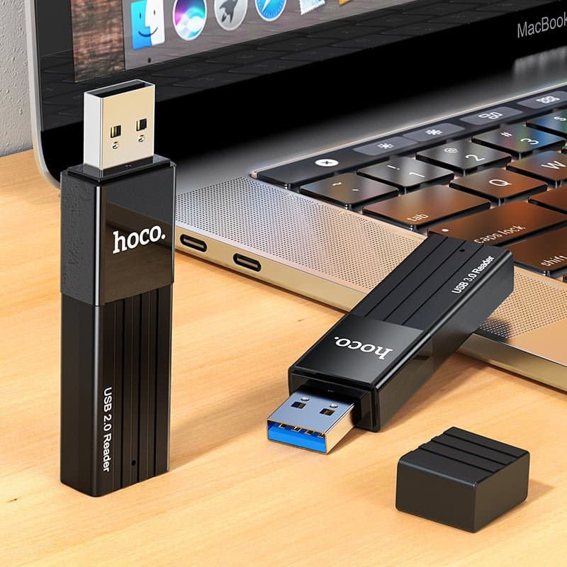 Hoco HB20 Mindful Card Reader 2 In 1 USB3.0 view 3