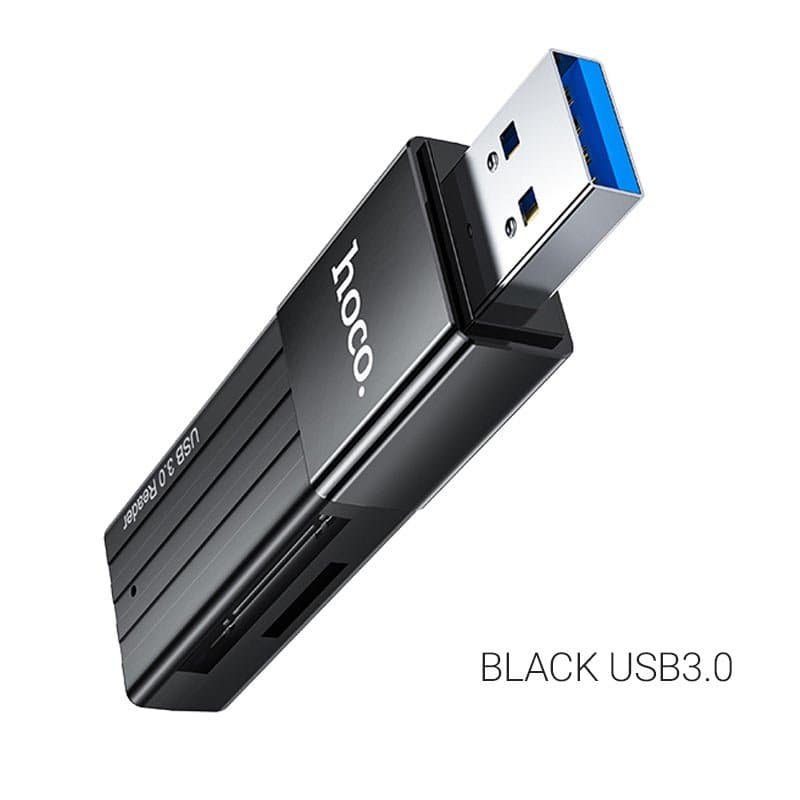 Hoco HB20 Mindful Card Reader 2 In 1 USB3.0 view 2