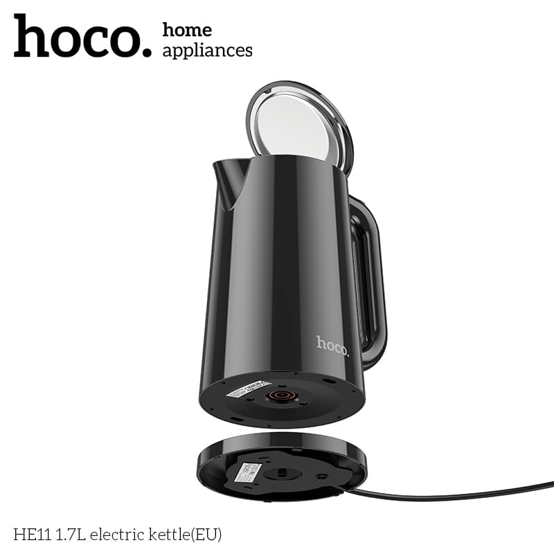 Hoco HE11 Double Layer Body Pot 1.7L Electric Kettle view 2