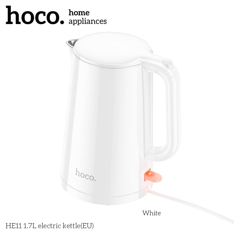 Hoco HE11 Double Layer Body Pot 1.7L Electric Kettle view 3