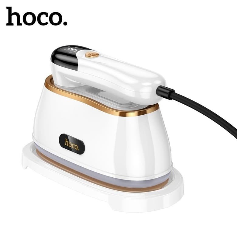 Hoco HJD56A 1200W Steam Iron With Ceramic Soleplate And Vertical Steaming