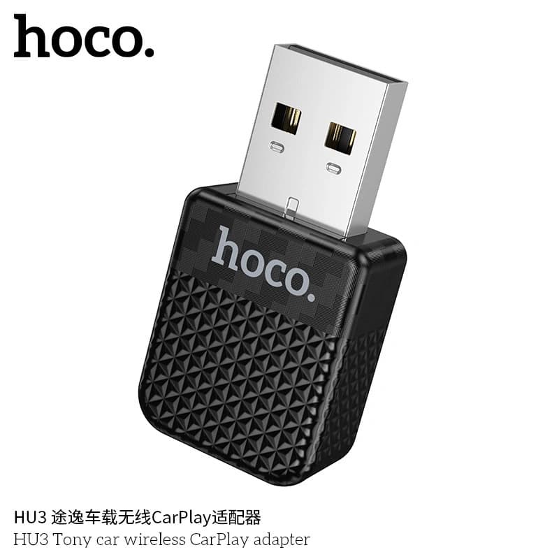 Hoco HU3 Wireless CarPlay Adapter – Wired To Wireless Conversion