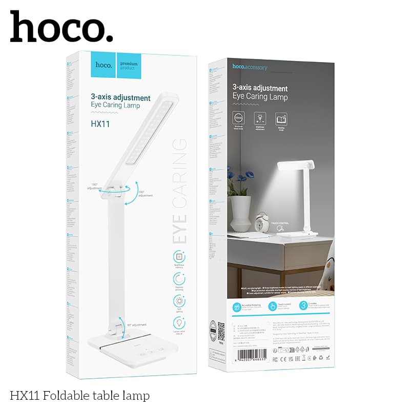 Hoco HX11 Folding Table Lamp view 4