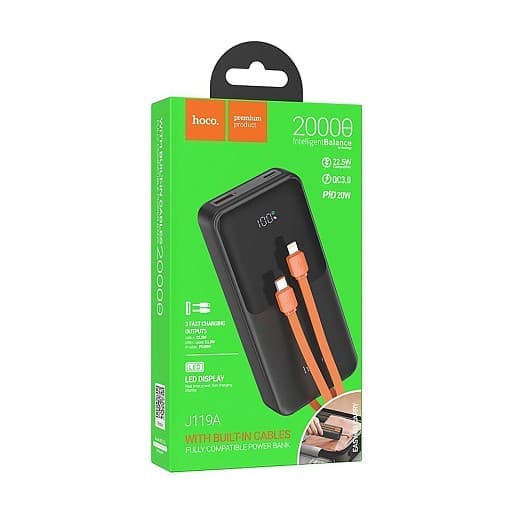 Hoco J119A PD 20000mAh Powerbank view 4