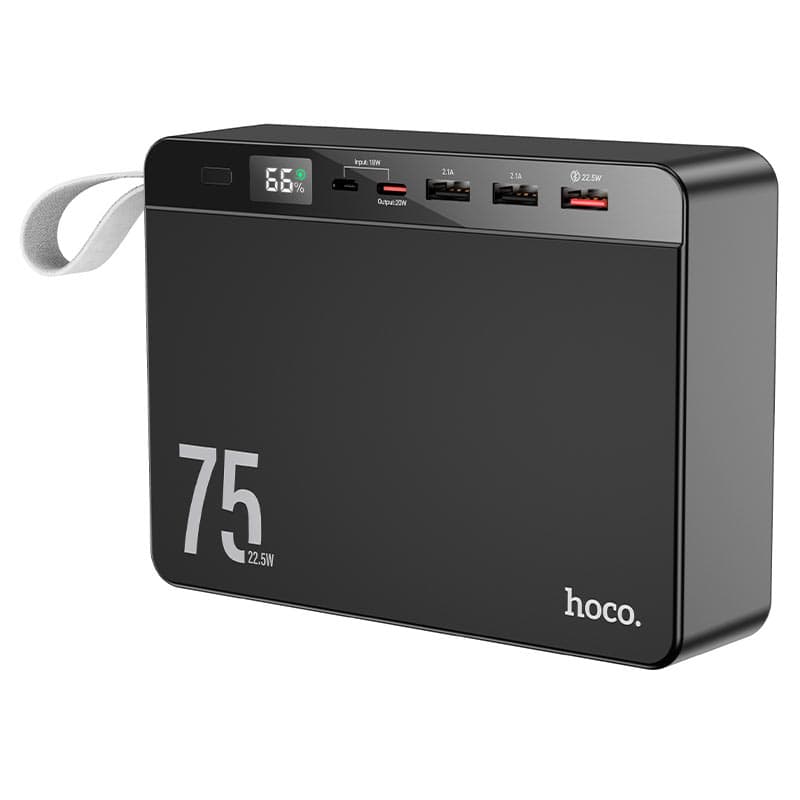 Hoco J94 22.5W 75000mAh Powerbank With LED Display