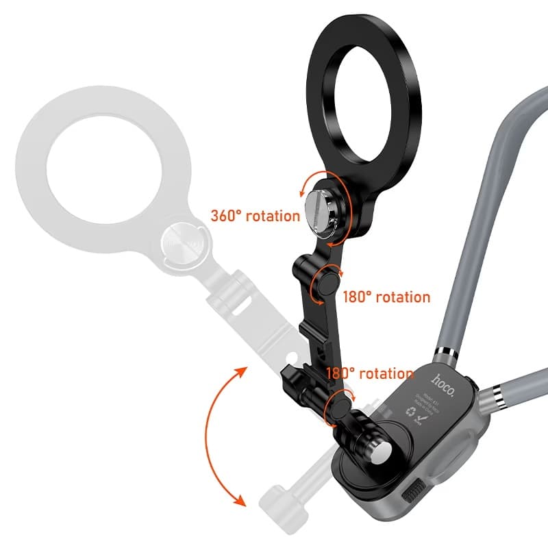 Hoco K31 Campo Magnetic Neck-Hanging Phone & Action Camera Mount view 3