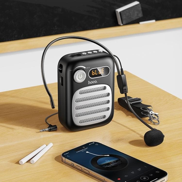 HOCO L23 Portable Bluetooth Speaker With Wired Microphone Teachers Mic view 5