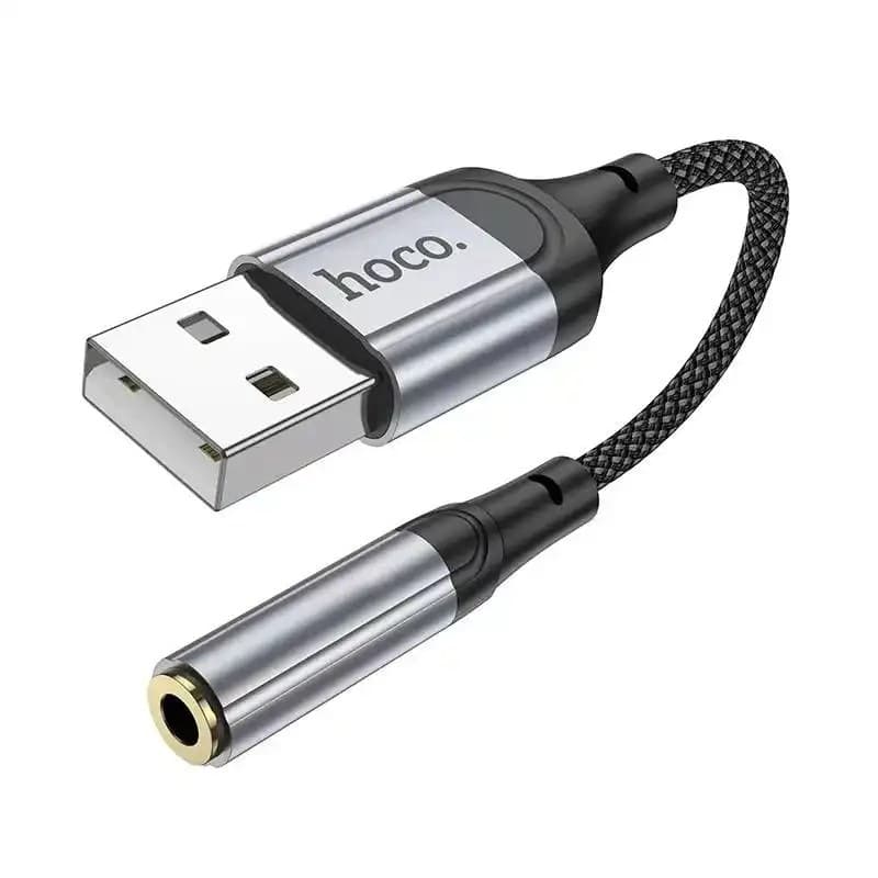 Hoco LS36 USB-A To AUX 3.5mm Converter External Soundcard