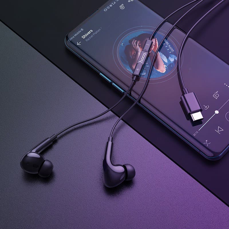 Hoco M1 Pro Original Series Wired Type C Earphone With Mic