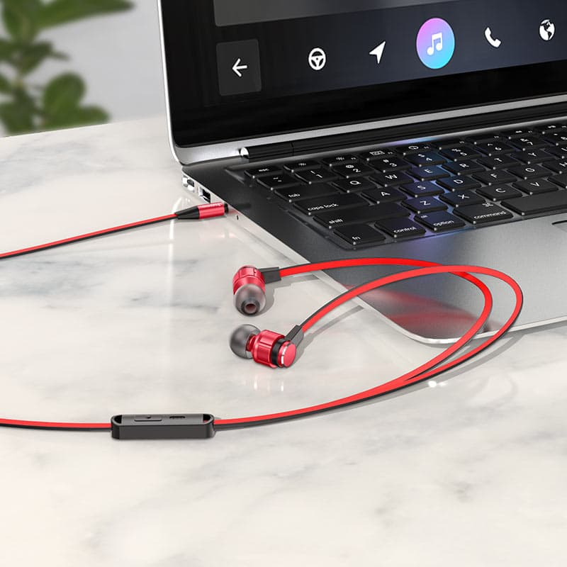 Hoco M85 3.5mm Wired Earphone With Mic view 2