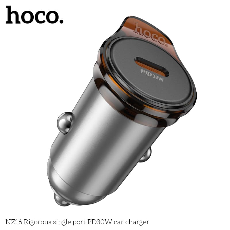 Hoco NZ16 PD30W Single Port Car Charger